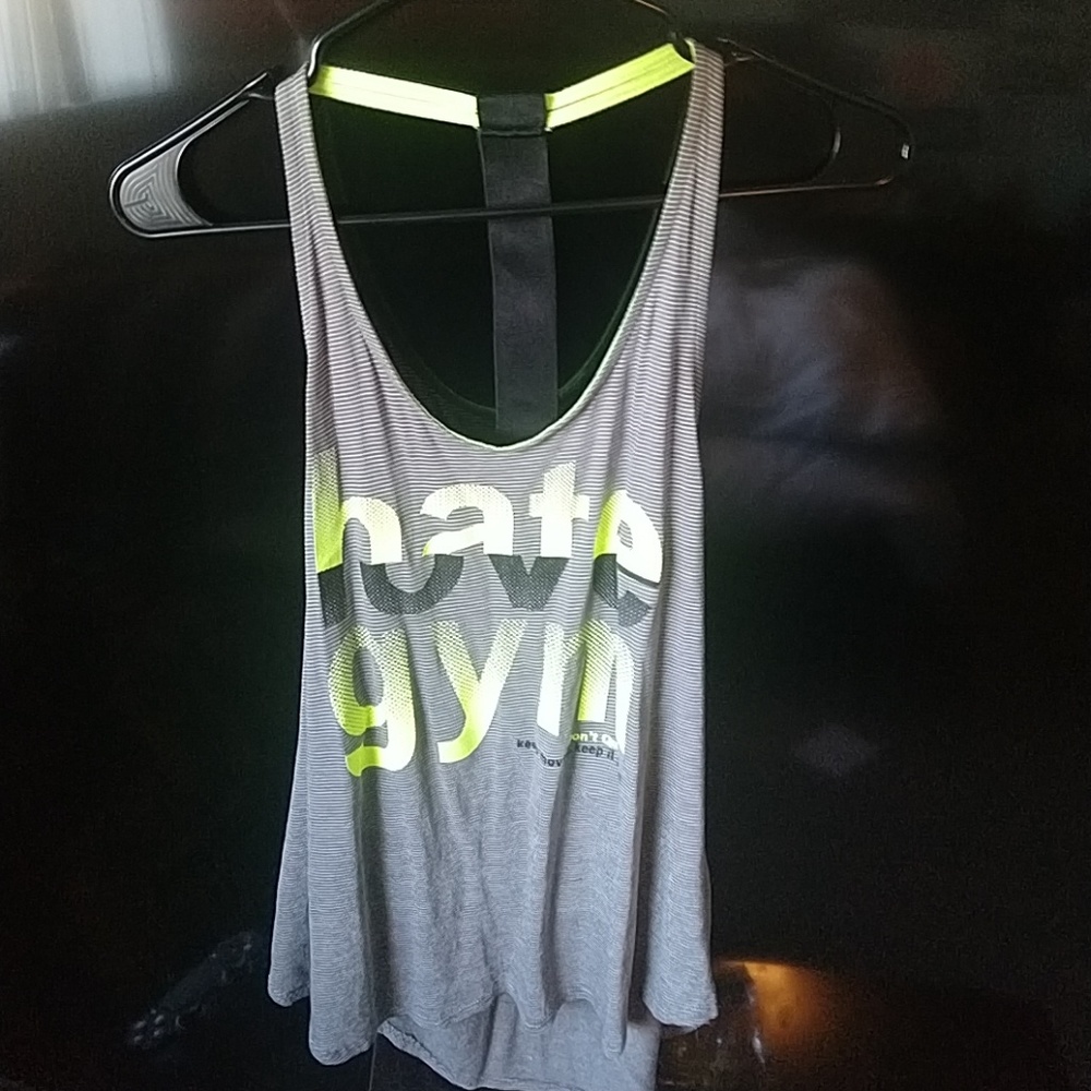 !Final Price Drop! Love Hate Workout Tank